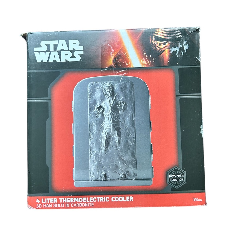Hans Solo in Carbonite Cooler / Warmer  4 Liter Thermoelectric